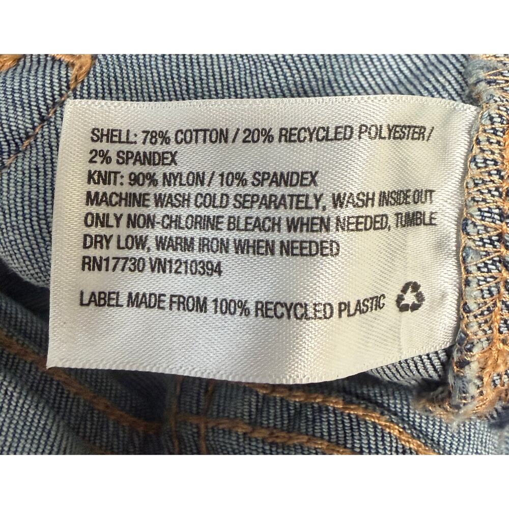 Isabel Maternity Ingrid & Isabel Bootcut Jeans 16 Crossover Panel Stretch New - Picture 10 of 12